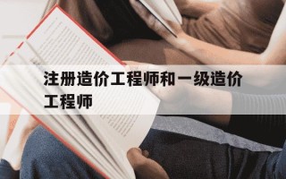 注册造价工程师和一级造价工程师-注册造价工程师和一级造价工程师哪个好考