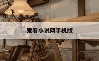 爱看小说网手机版-爱看小说免费