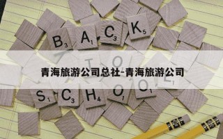 青海旅游公司总社-青海旅游公司