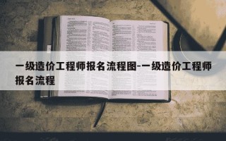 一级造价工程师报名流程图-一级造价工程师报名流程