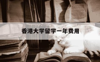 香港大学留学一年费用-香港大学留学一年费用多少