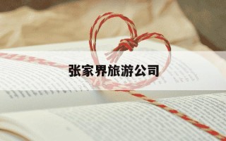 张家界旅游公司-张家界旅游公司董事长