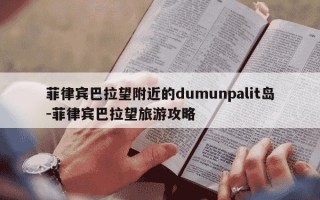 菲律宾巴拉望附近的dumunpalit岛-菲律宾巴拉望旅游攻略