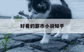 好看的都市小说知乎-有哪些好看的都市小说值得推荐?