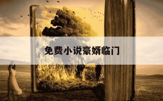 免费小说豪婿临门-免费完整版豪婿临门小说