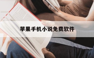 苹果手机小说免费软件-苹果手机什么小说免费