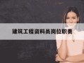 建筑工程资料员岗位职责-建筑工程 资料员