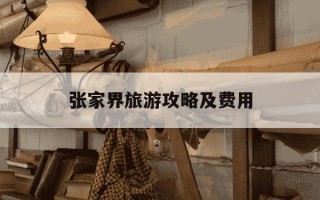 张家界旅游攻略及费用-张家界旅游攻略及费用张家界景点