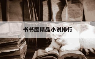 书书屋精品小说排行-书书屋网络小说