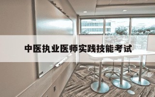中医执业医师实践技能考试-中医执业医师实践技能考试成绩查询