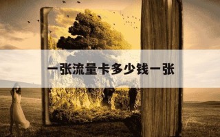 一张流量卡多少钱一张-一张流量卡多少钱一张,移动