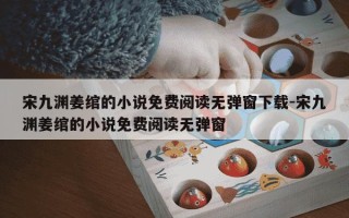 宋九渊姜绾的小说免费阅读无弹窗下载-宋九渊姜绾的小说免费阅读无弹窗