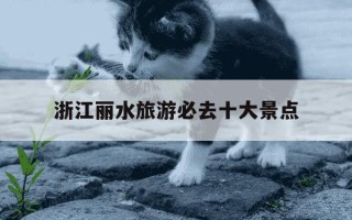 浙江丽水旅游必去十大景点-浙江景点必去十大景点