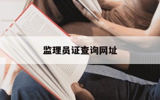监理员证查询网址-监理员信息查询
