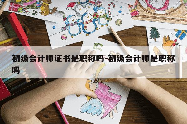初级会计师证书是职称吗-初级会计师是职称吗-第1张图片-学习推荐网 初级会计师证书是职称吗-初级会计师是职称吗-第1张图片-学习推荐网