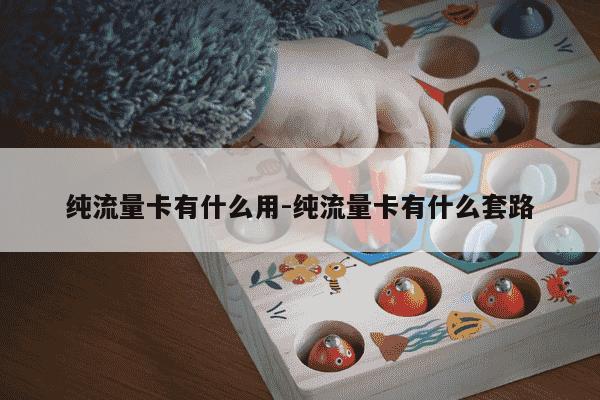 纯流量卡有什么用-纯流量卡有什么套路-第1张图片-学习推荐网