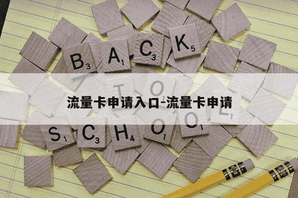流量卡申请入口-流量卡申请-第1张图片-学习推荐网