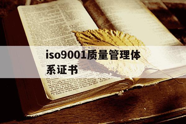iso9001质量管理体系证书-iso9001质量管理体系证书几年更新-第1张图片-学习推荐网