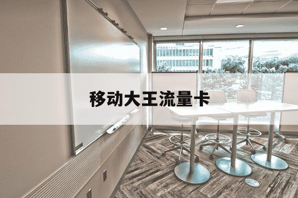 移动大王流量卡-移动大王流量卡怎么收费的-第1张图片-学习推荐网