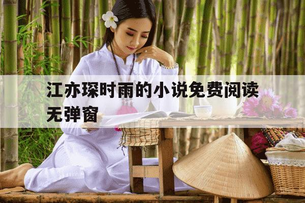 江亦琛时雨的小说免费阅读无弹窗--第1张图片-学习推荐网