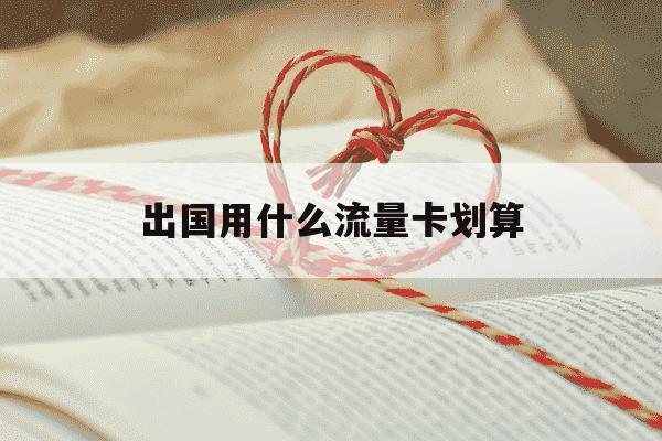 出国用什么流量卡划算-出国最建议买的流量卡-第1张图片-学习推荐网