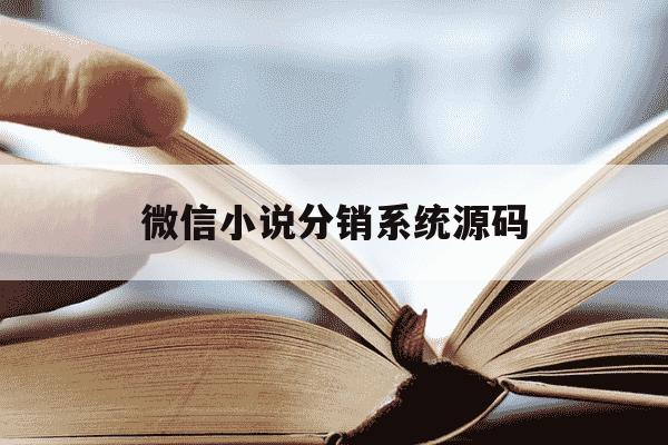 微信小说分销系统源码-微信小说平台是怎么搭建的-第1张图片-学习推荐网