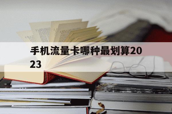 手机流量卡哪种最划算2023-手机流量卡哪种最划算好用-第1张图片-学习推荐网