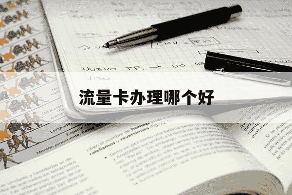 流量卡办理哪个好-想办流量卡一般办哪家的比较好-第1张图片-学习推荐网