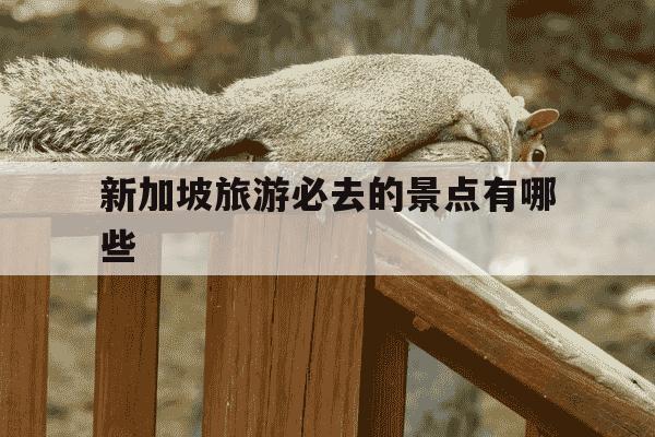 新加坡旅游必去的景点有哪些-新加坡旅游必去的景点有哪些马来西亚-第1张图片-学习推荐网