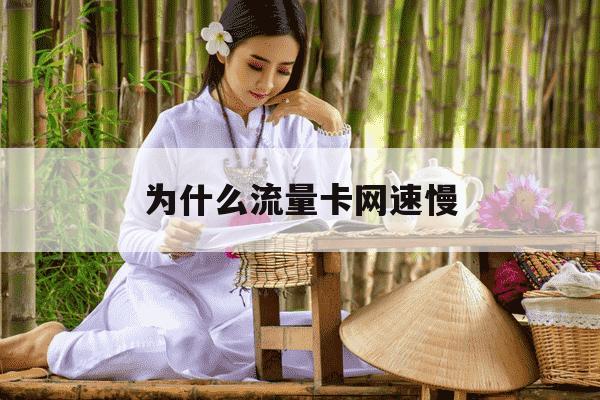 为什么流量卡网速慢-流量卡太卡了什么原因-第1张图片-学习推荐网